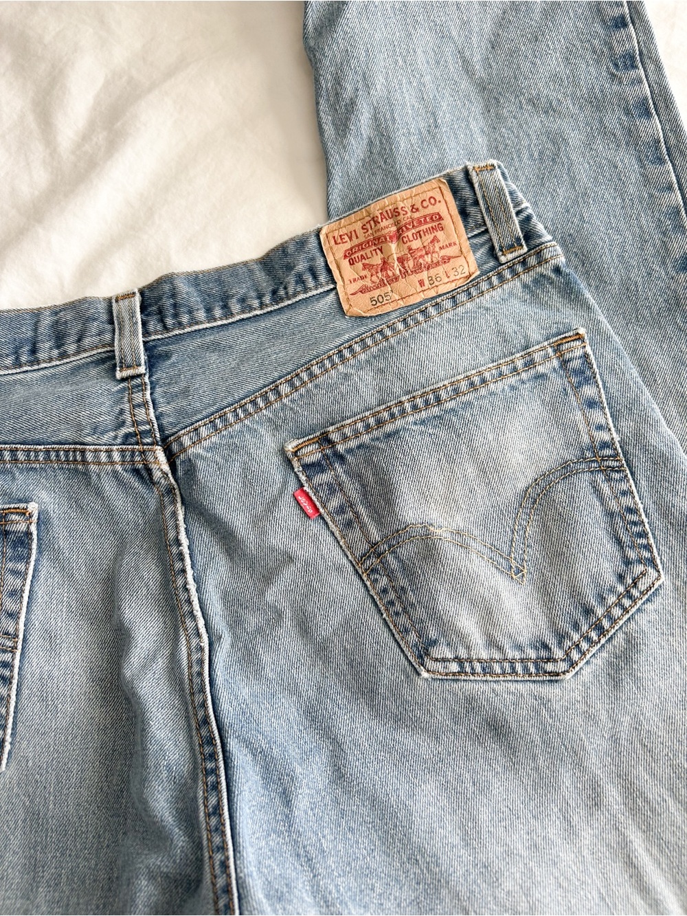 Levi's Light Blue Vintage-Inspired Straight Jeans